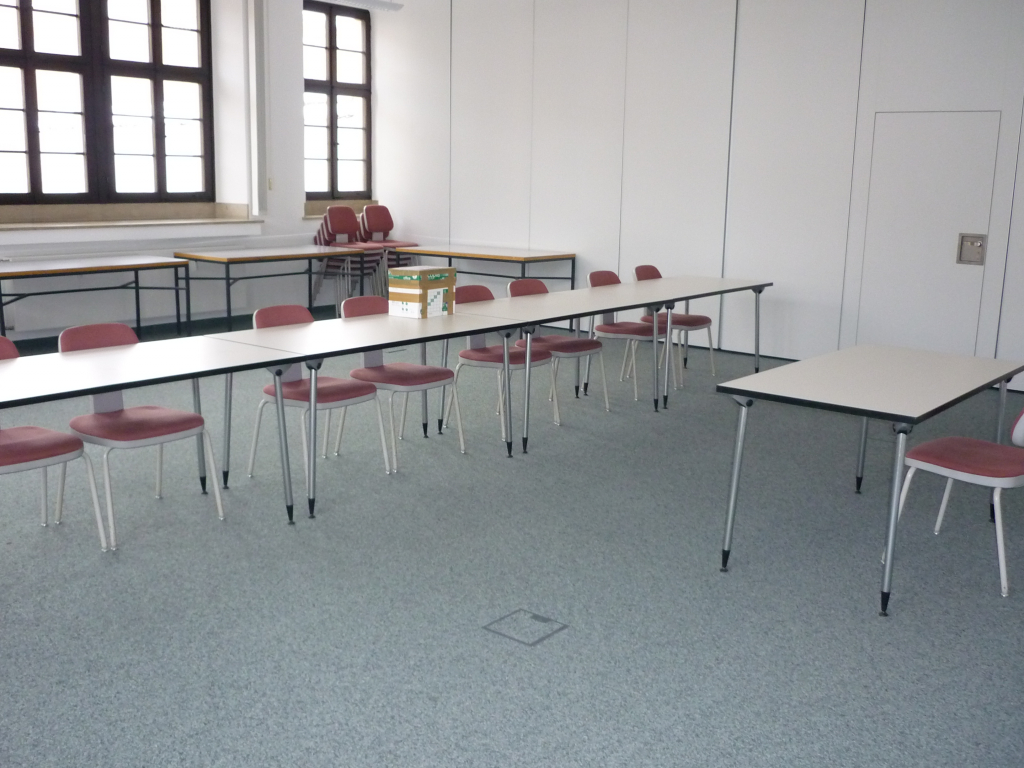 Sixt-Birck-Raum Tischreihen