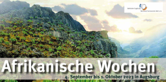 Titelseite Programm Afrikanische Wochen 2023