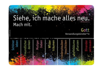 Siehe, ich mache alles neu.